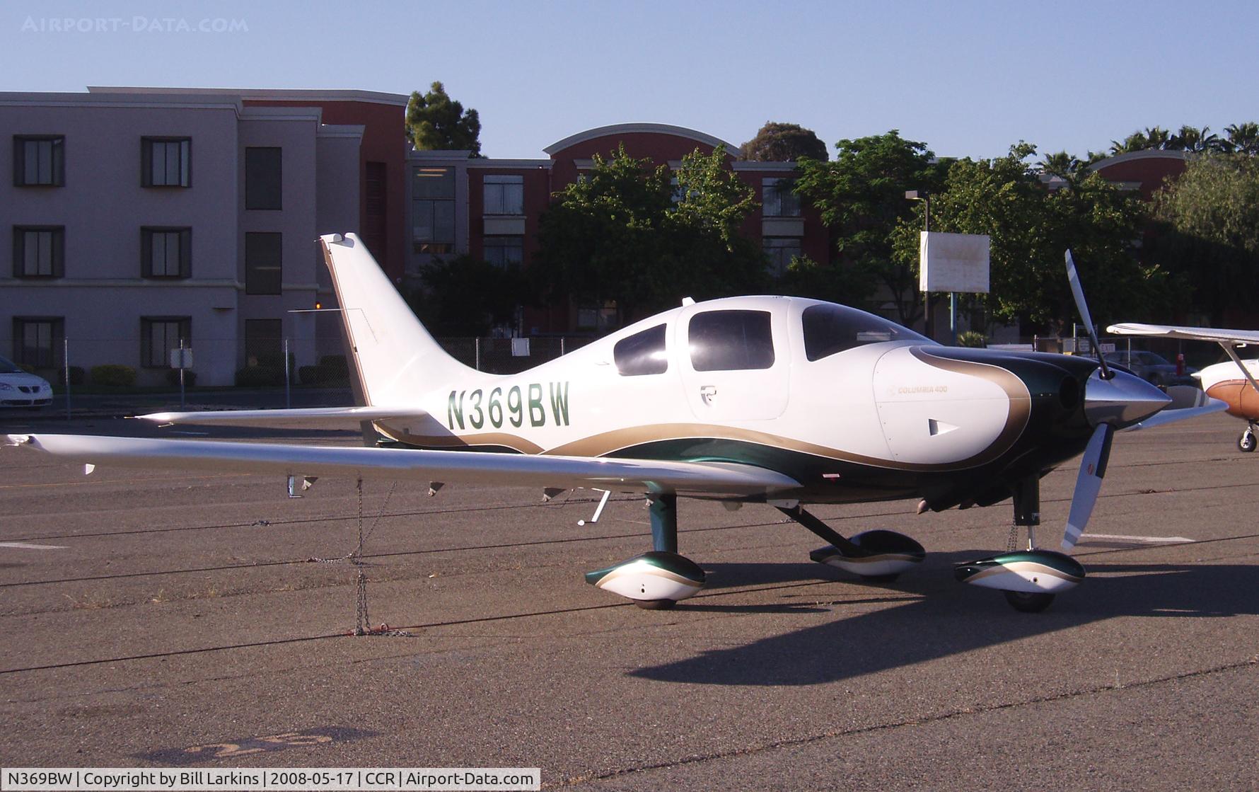 N369BW, 2007 Columbia Aircraft Mfg LC41-550FG C/N 41791, In for pilot program