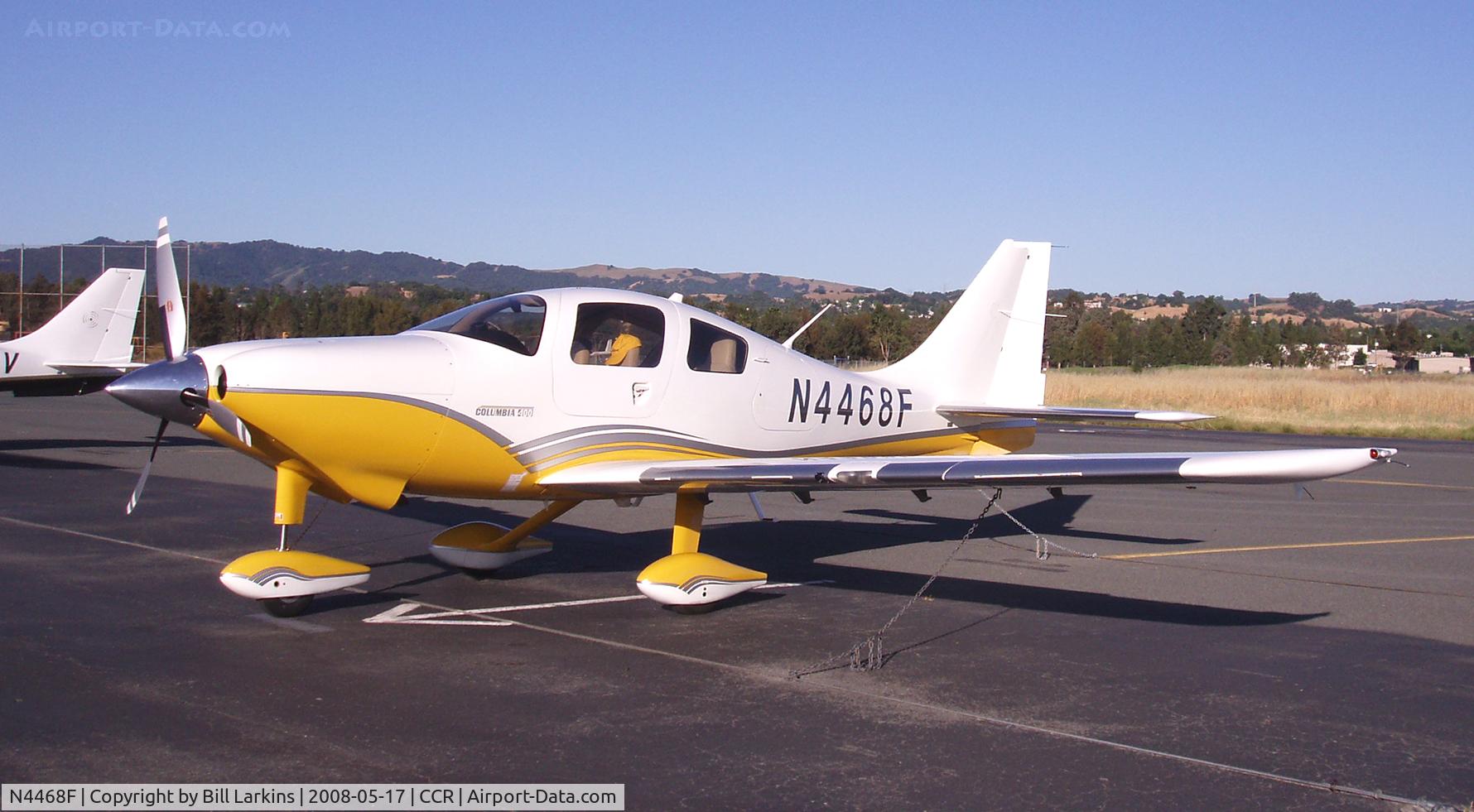 N4468F, 2004 Lancair LC41-550FG C/N 41043, In for pilot program