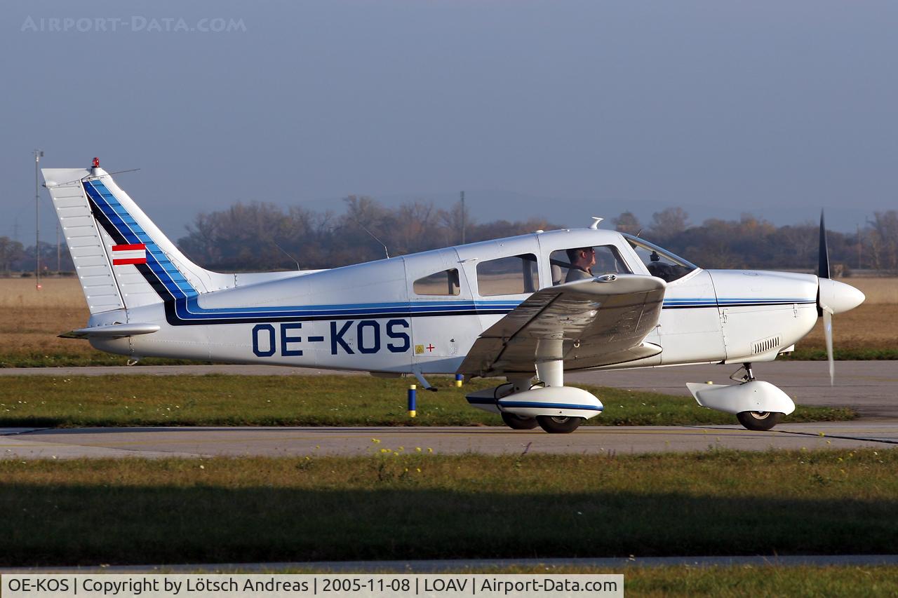OE-KOS, 1977 Piper PA-28-181 Cherokee Archer II C/N 28-7790591, used by Union Sportflieger Club Baden