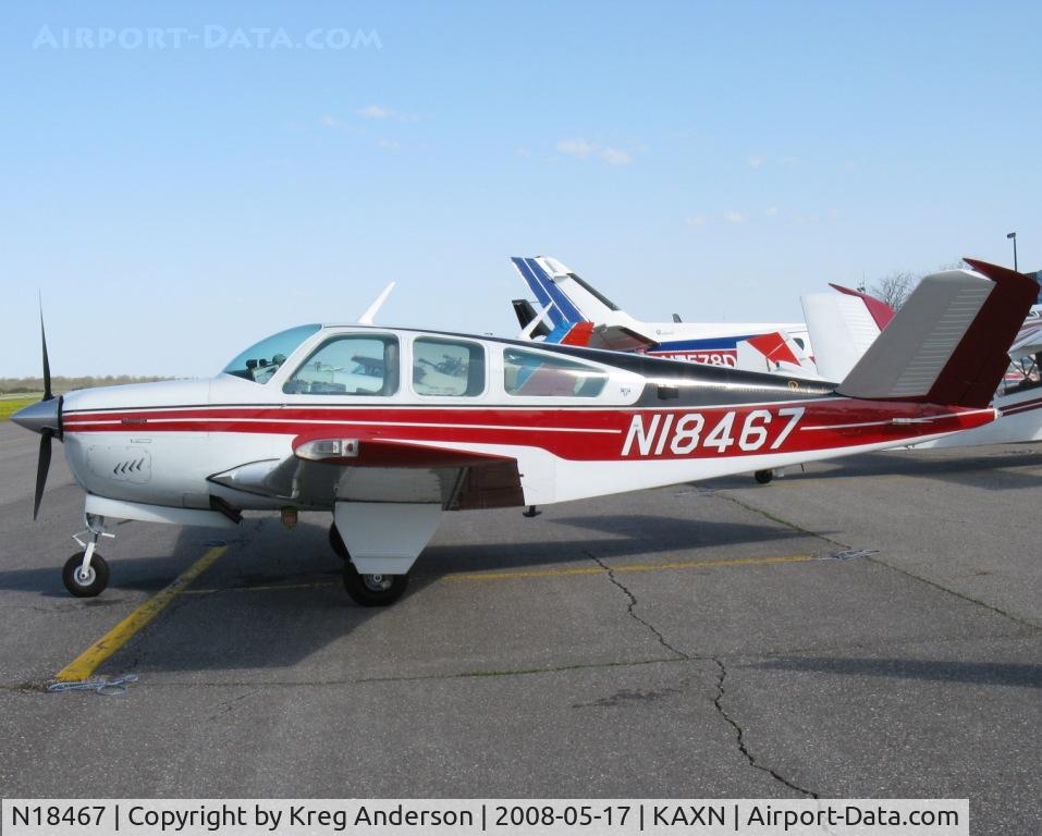 N18467, 1977 Beech V35B Bonanza C/N D-10064, 2008 Armed Forces Day Fly-in