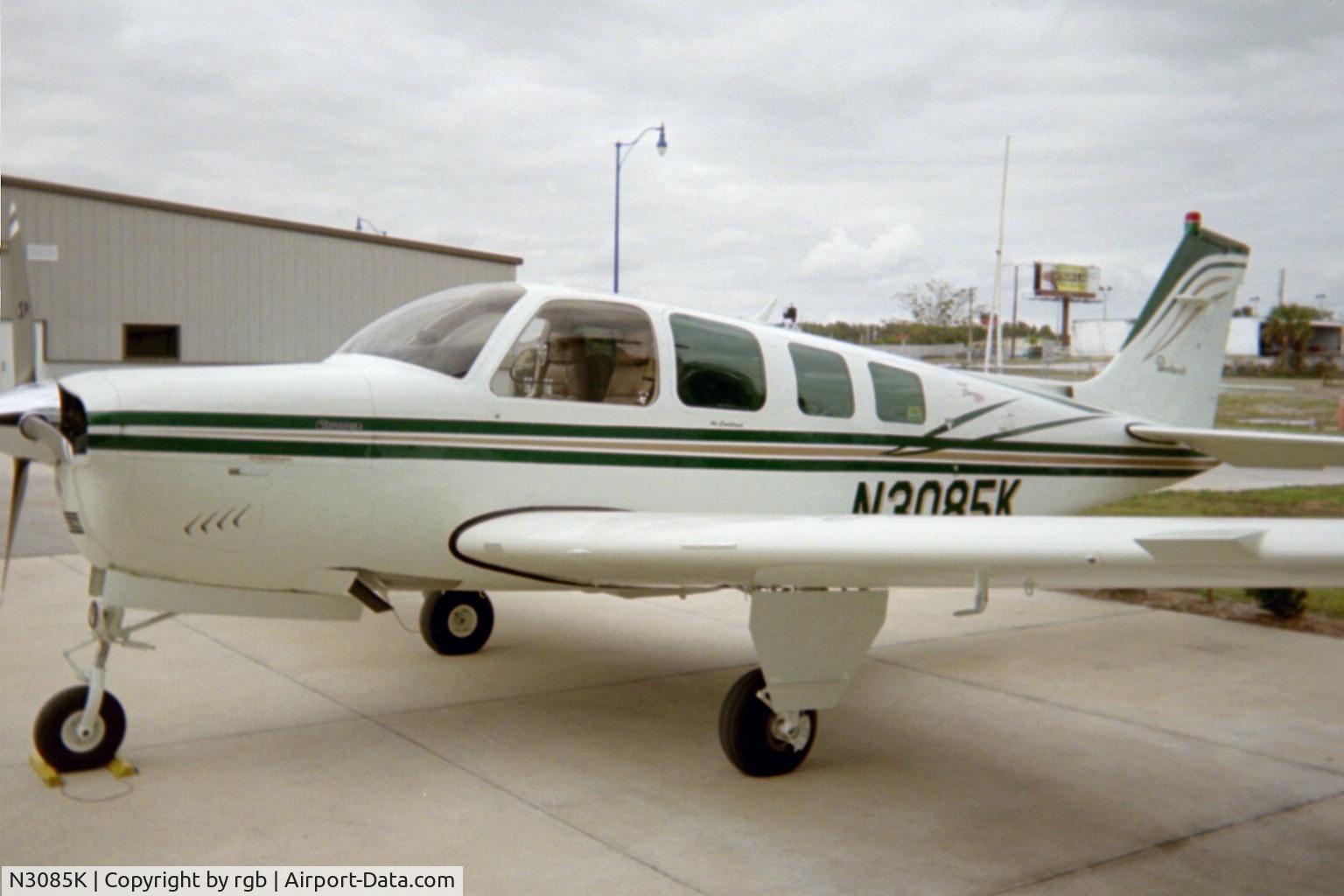 N3085K, 1987 Beech A36 Bonanza 36 C/N E-2401, N3085K