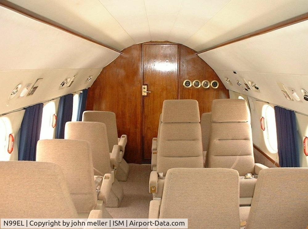 N99EL, 1959 Grumman G-159 Gulfstream 1 C/N 007, interior view once we finished with the restoration