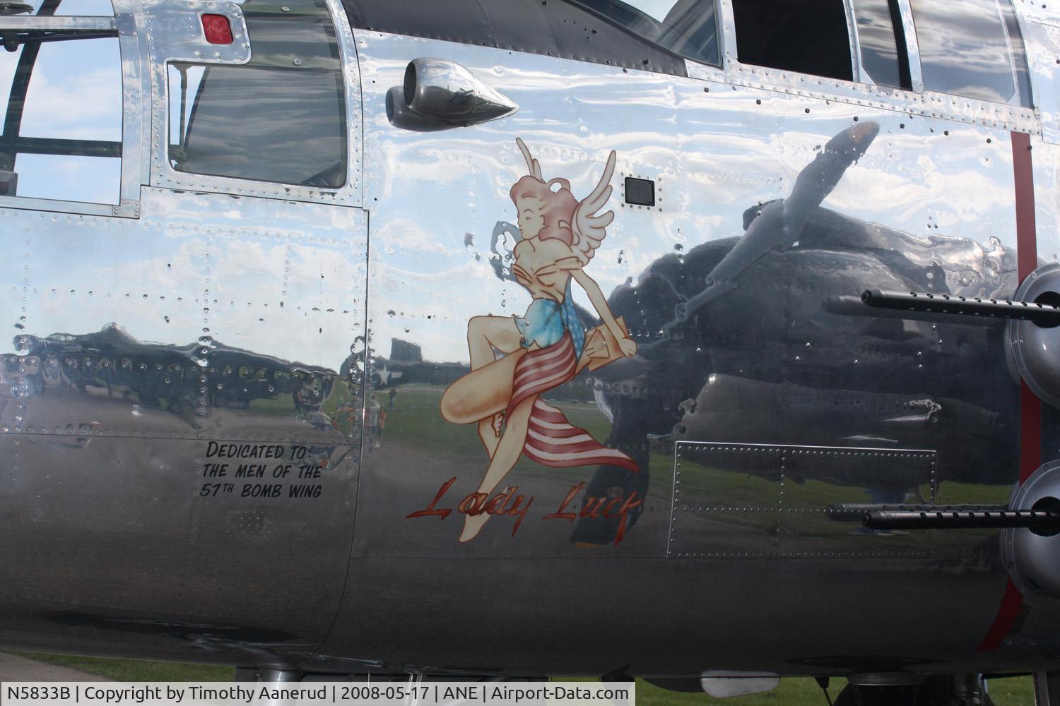 N5833B, 1945 North American B-25J Mitchell Mitchell C/N 108-47735, Blaine Aviation Weekend 2008