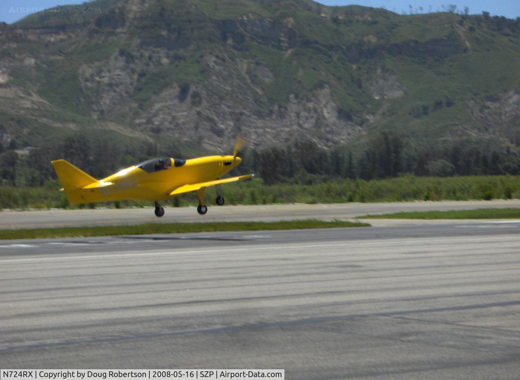 N724RX, 2006 Legend Aircraft Legend C/N 001, 2006 Snead Special TURBINE LEGEND, Walter M 601-D Turbine, 724 shp, quick liftoff Rwy 22