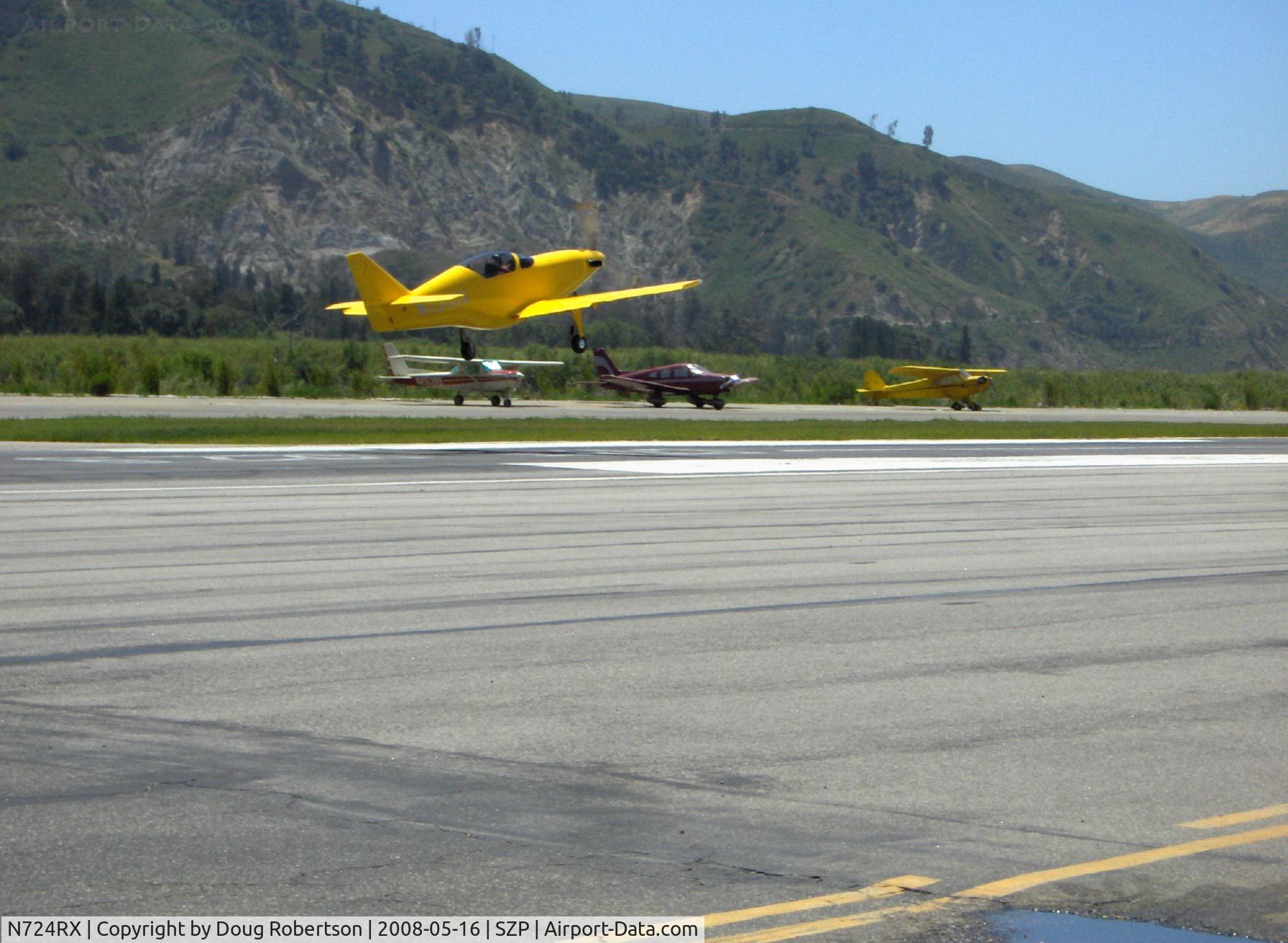 N724RX, 2006 Legend Aircraft Legend C/N 001, 2006 Snead Special TURBINE LEGEND, Walter M 601-D Turbine, 724 shp, climbout Rwy 22