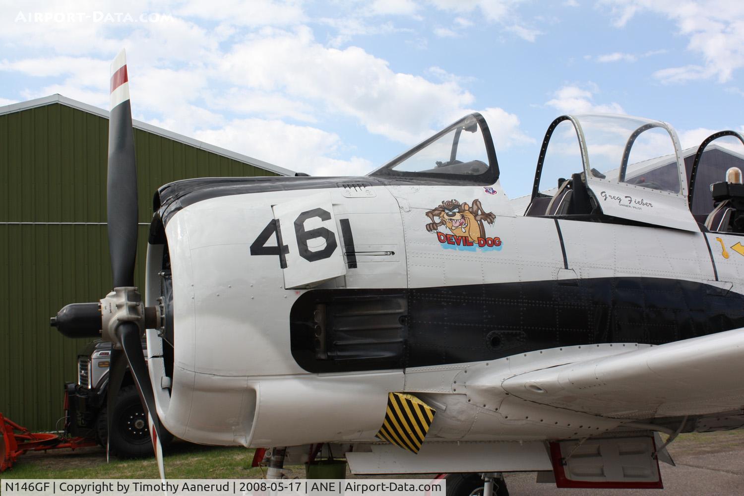 N146GF, North American T-28C Trojan Trojan C/N 252-49 (146286), Blaine Aviation Weekend 2008
