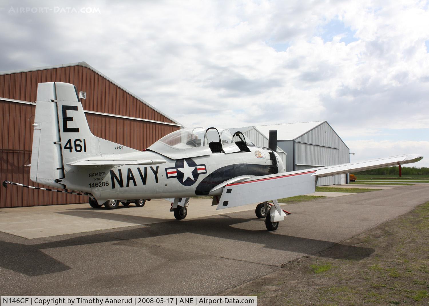 N146GF, North American T-28C Trojan Trojan C/N 252-49 (146286), Blaine Aviation Weekend 2008