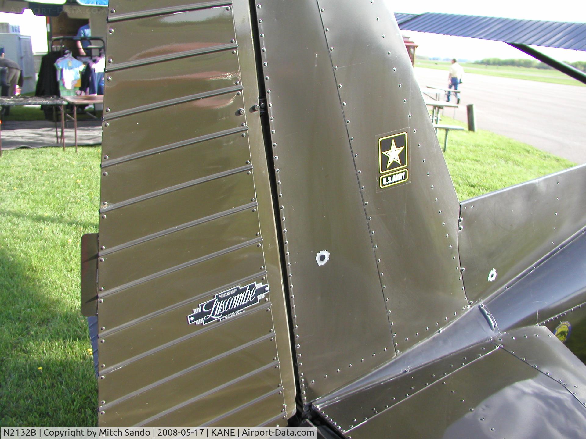 N2132B, 1949 Luscombe 8A C/N 6559, Blaine Aviation Weekend '08.