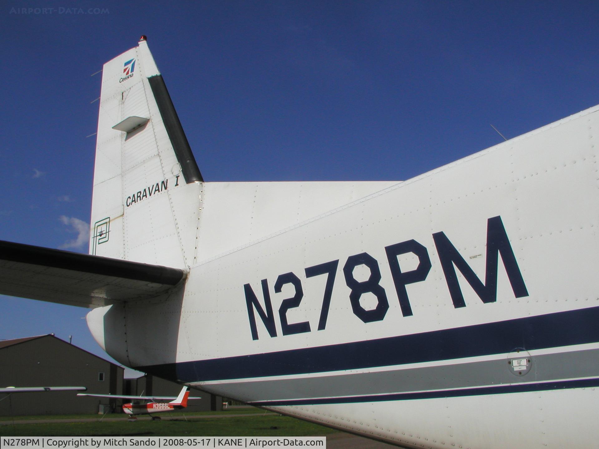N278PM, 1989 Cessna 208B Grand Caravan C/N 208B0171, Parked on the ramp at Cirrus Flight Operations.