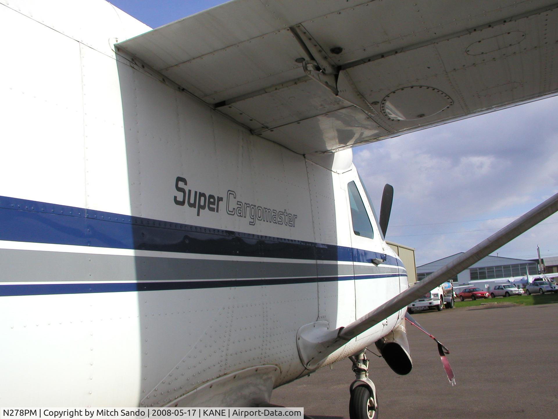 N278PM, 1989 Cessna 208B Grand Caravan C/N 208B0171, Parked on the ramp at Cirrus Flight Operations.