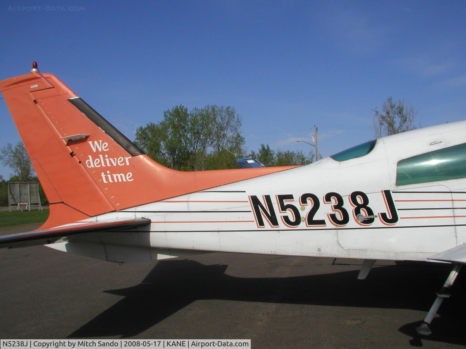 N5238J, 1976 Cessna 310R C/N 310R0810, Parked on the ramp at Cirrus Flight Operations.