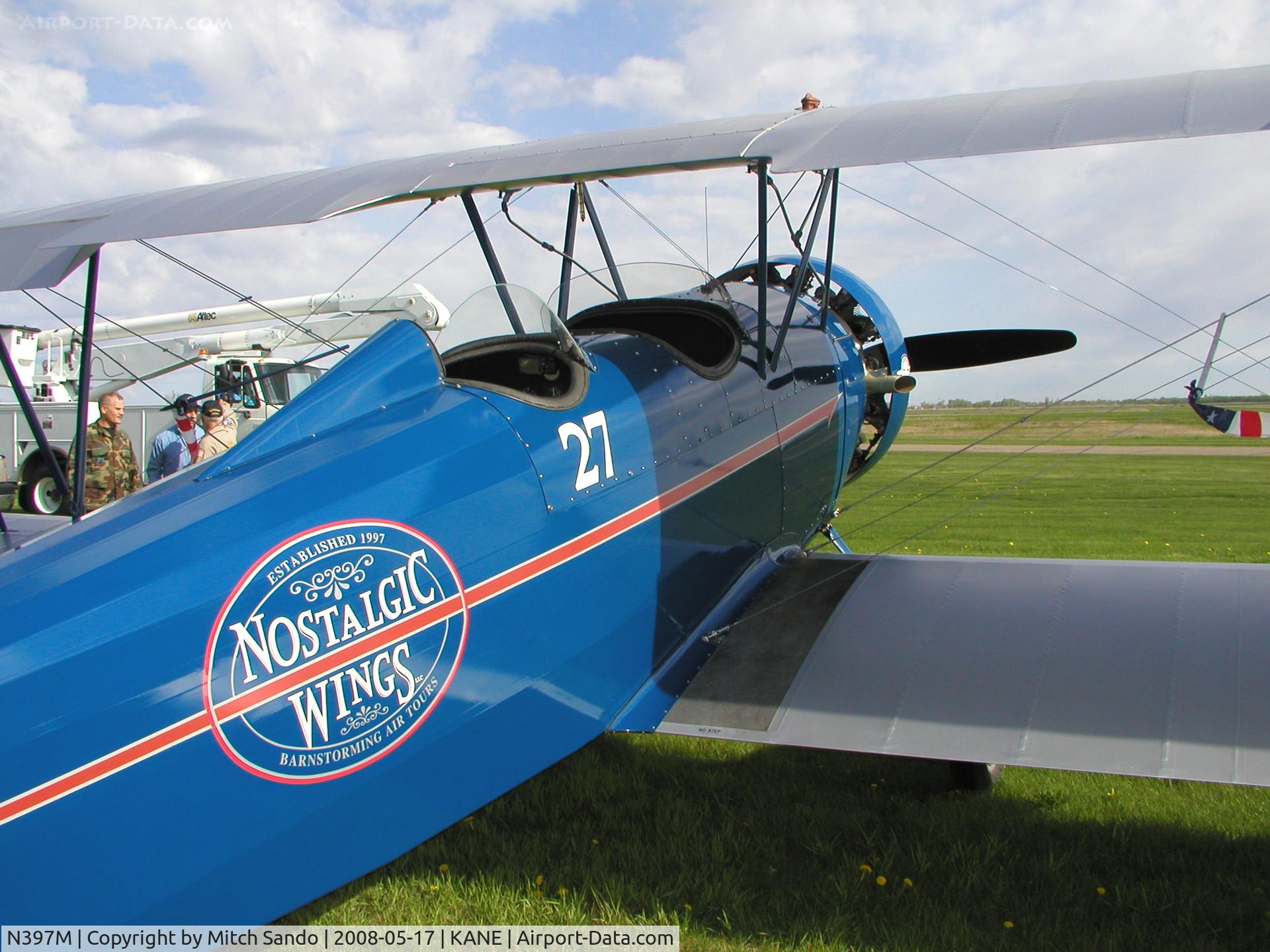 N397M, 1929 Curtiss-Wright Travel Air E-4000 C/N 1317, Blaine Aviation Weekend '08.