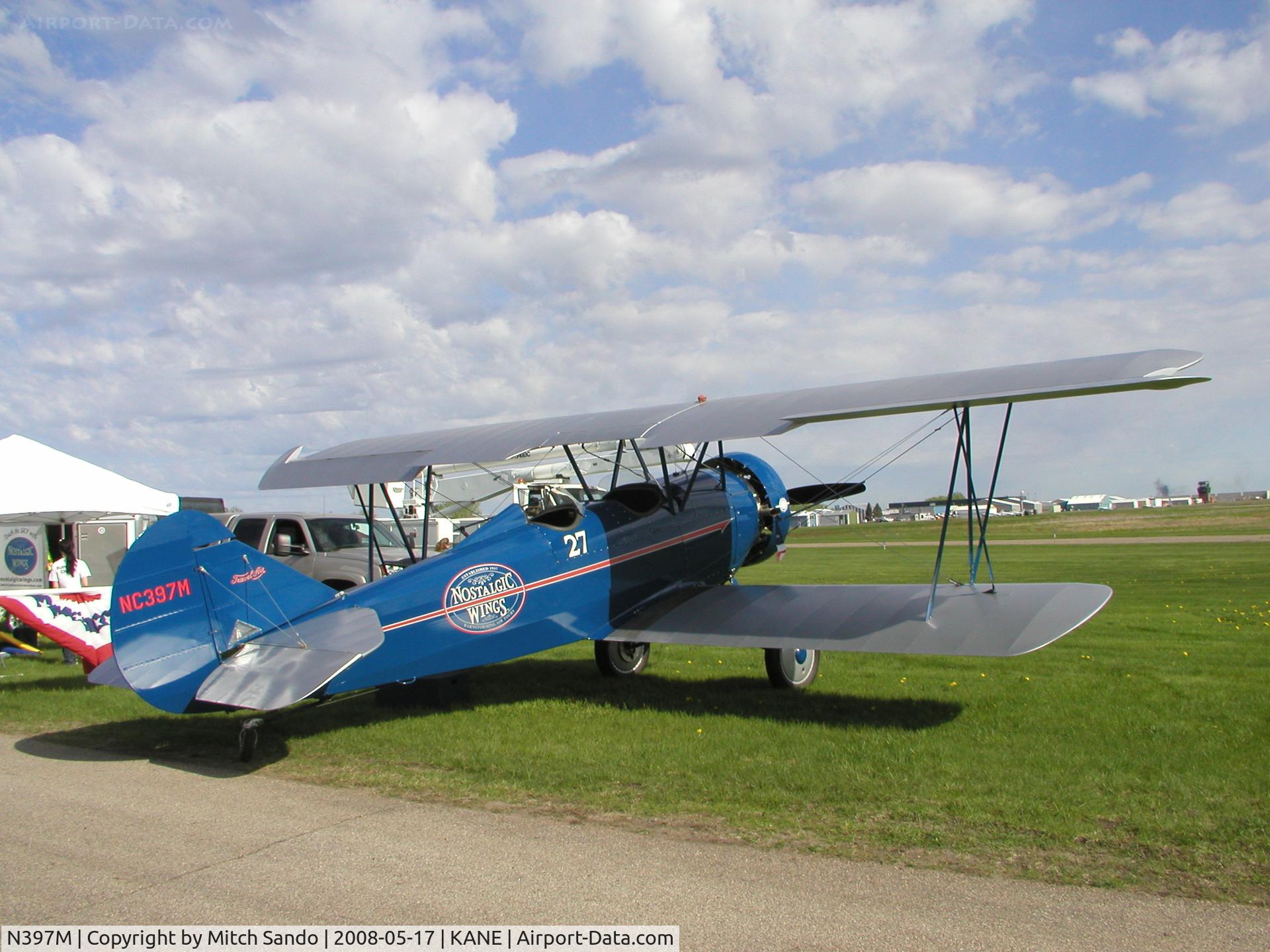 N397M, 1929 Curtiss-Wright Travel Air E-4000 C/N 1317, Blaine Aviation Weekend '08.