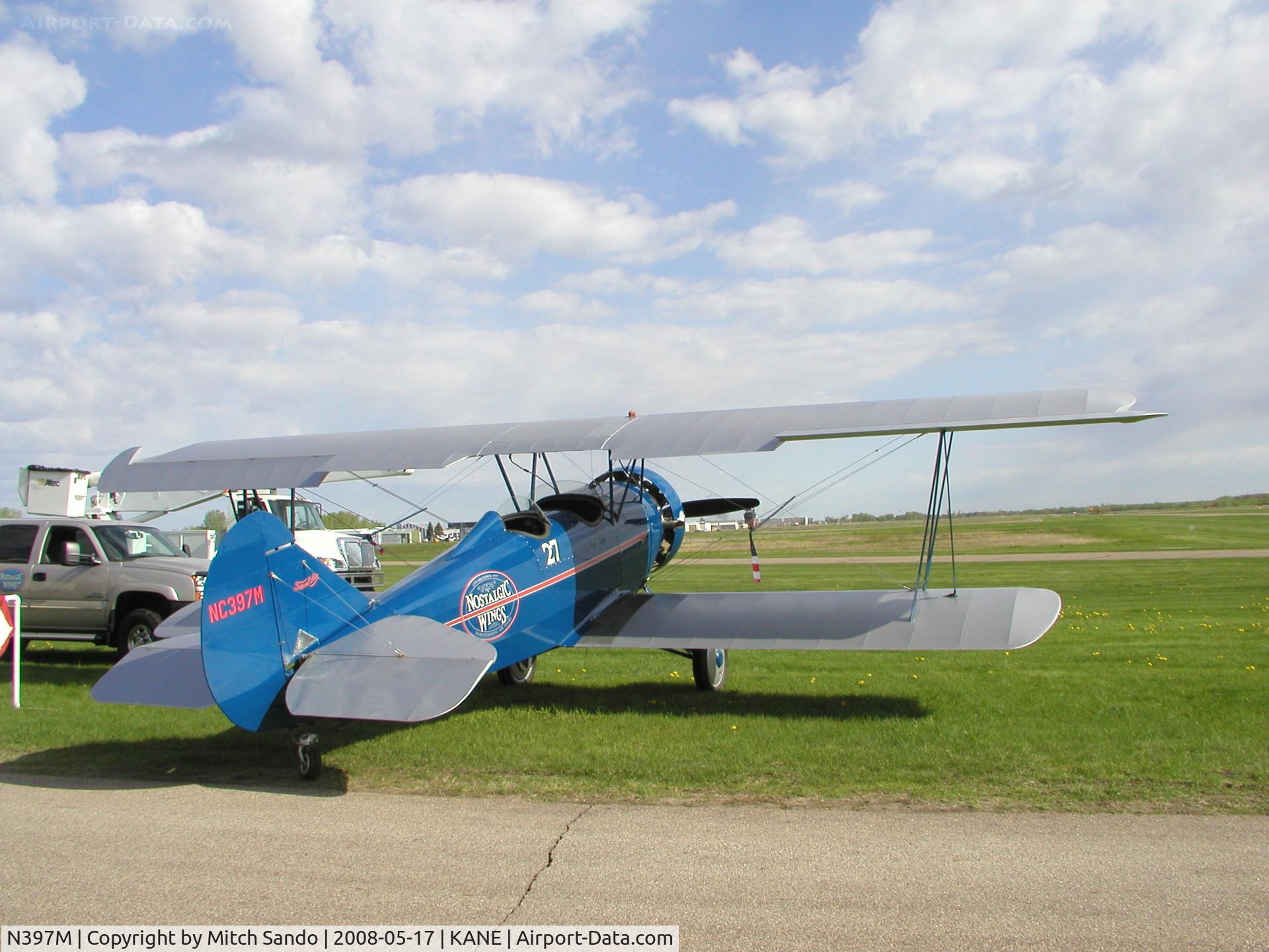 N397M, 1929 Curtiss-Wright Travel Air E-4000 C/N 1317, Blaine Aviation Weekend '08.