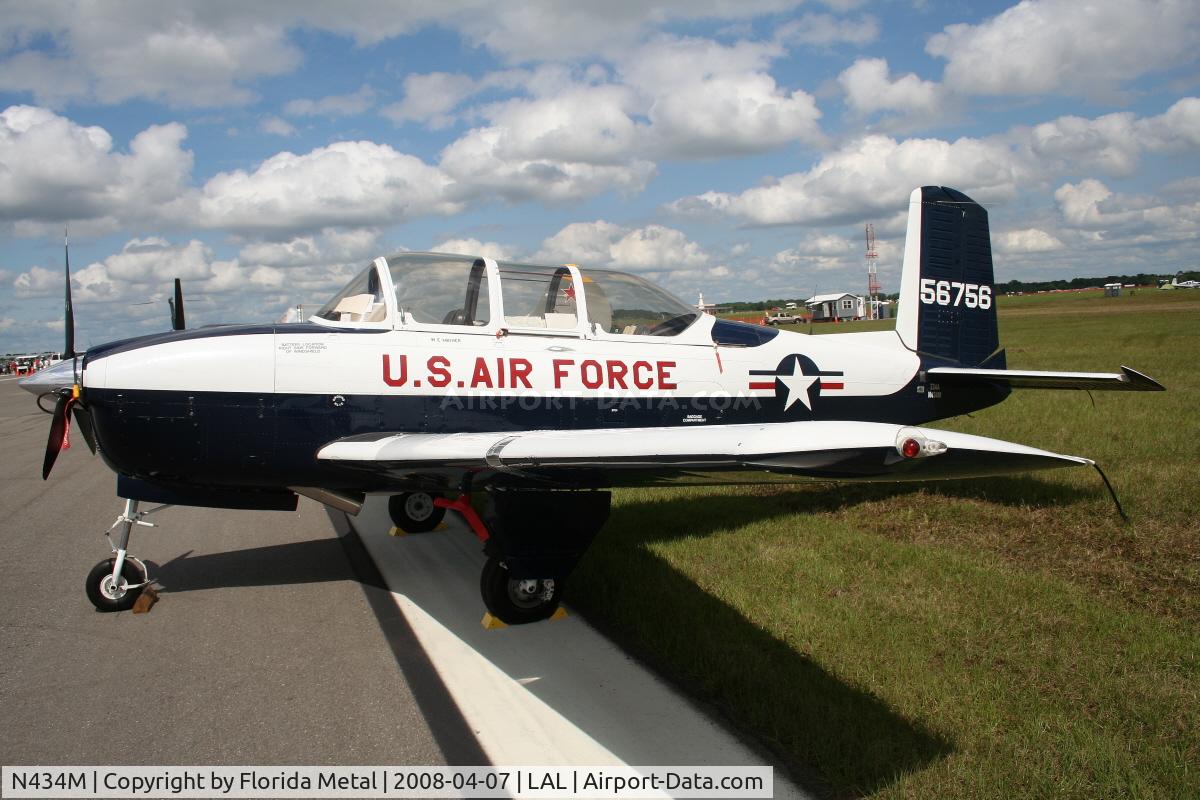 N434M, 1955 Beech A45 C/N G-756, T-34 Mentor