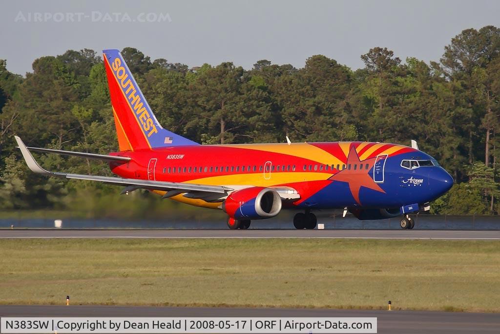 N383SW, 1994 Boeing 737-3H4 C/N 26589, Southwest Airlines N383SW 