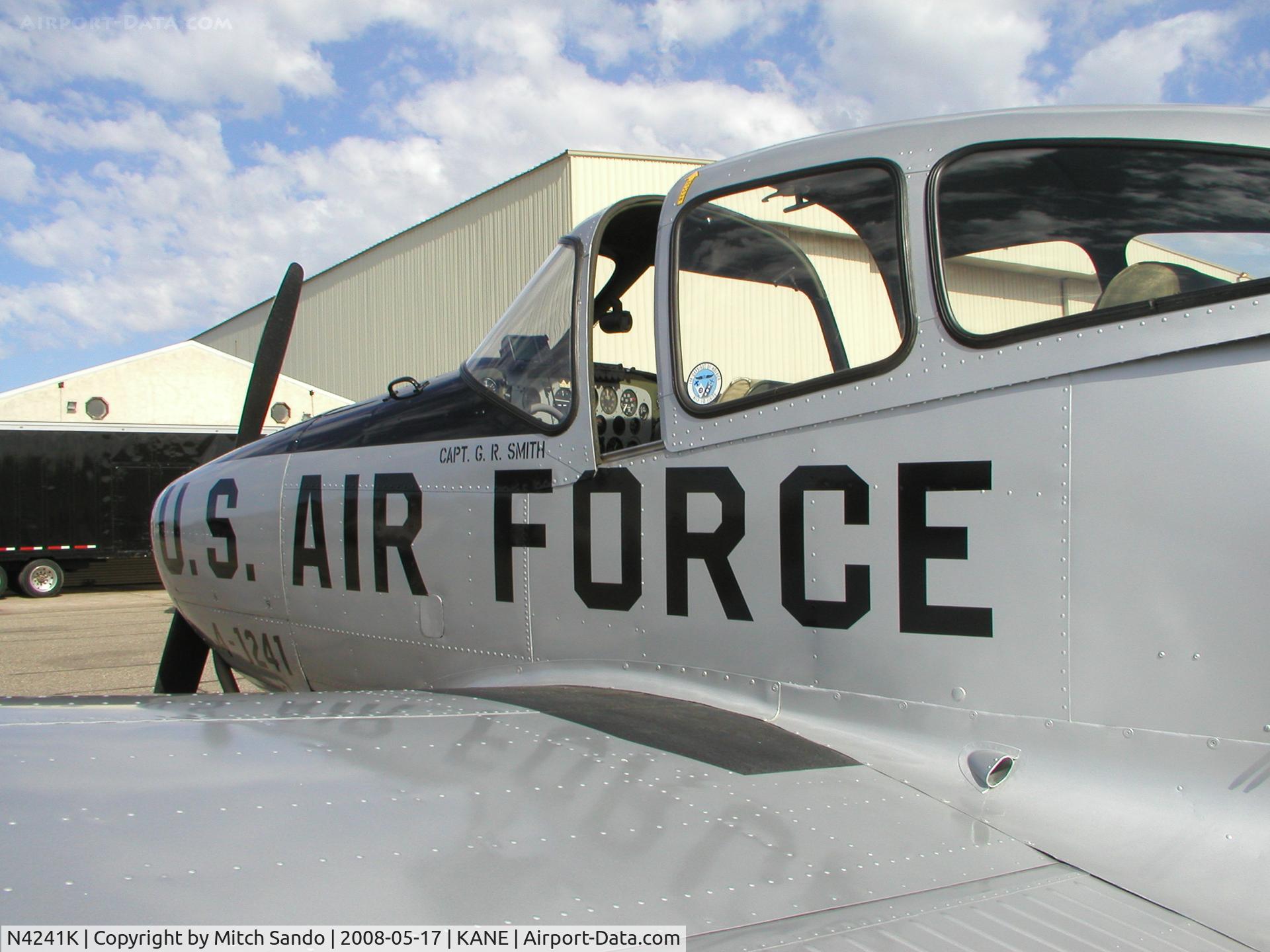 N4241K, 1948 Ryan Navion A C/N NAV-4-1241, Blaine Aviation Weekend '08.