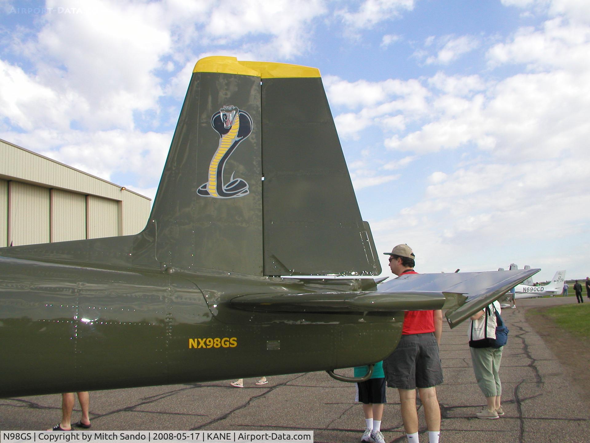 N98GS, 1976 Nanchang CJ-6A C/N 2751242, Blaine Aviation Weekend '08.