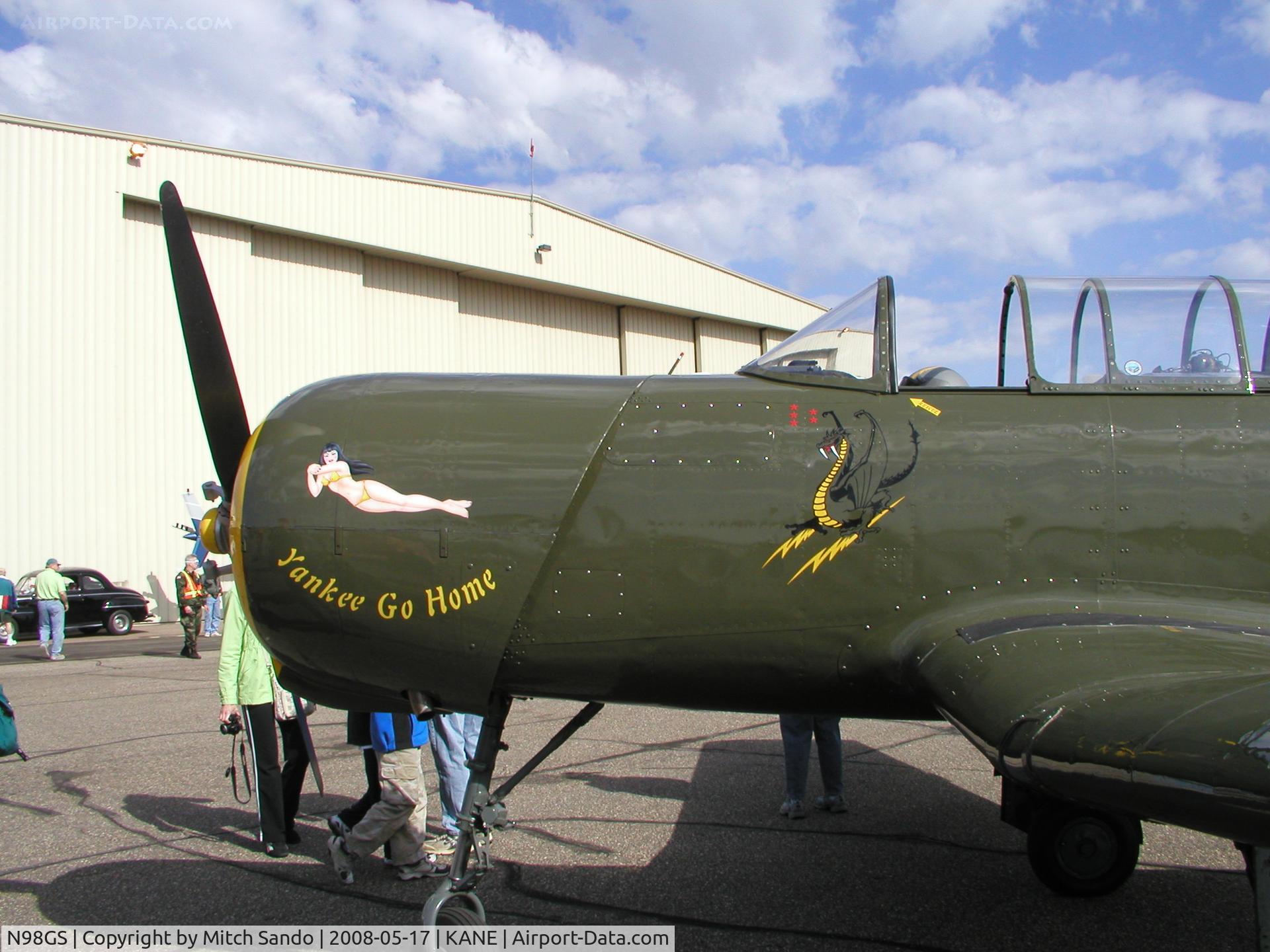 N98GS, 1976 Nanchang CJ-6A C/N 2751242, Blaine Aviation Weekend '08.