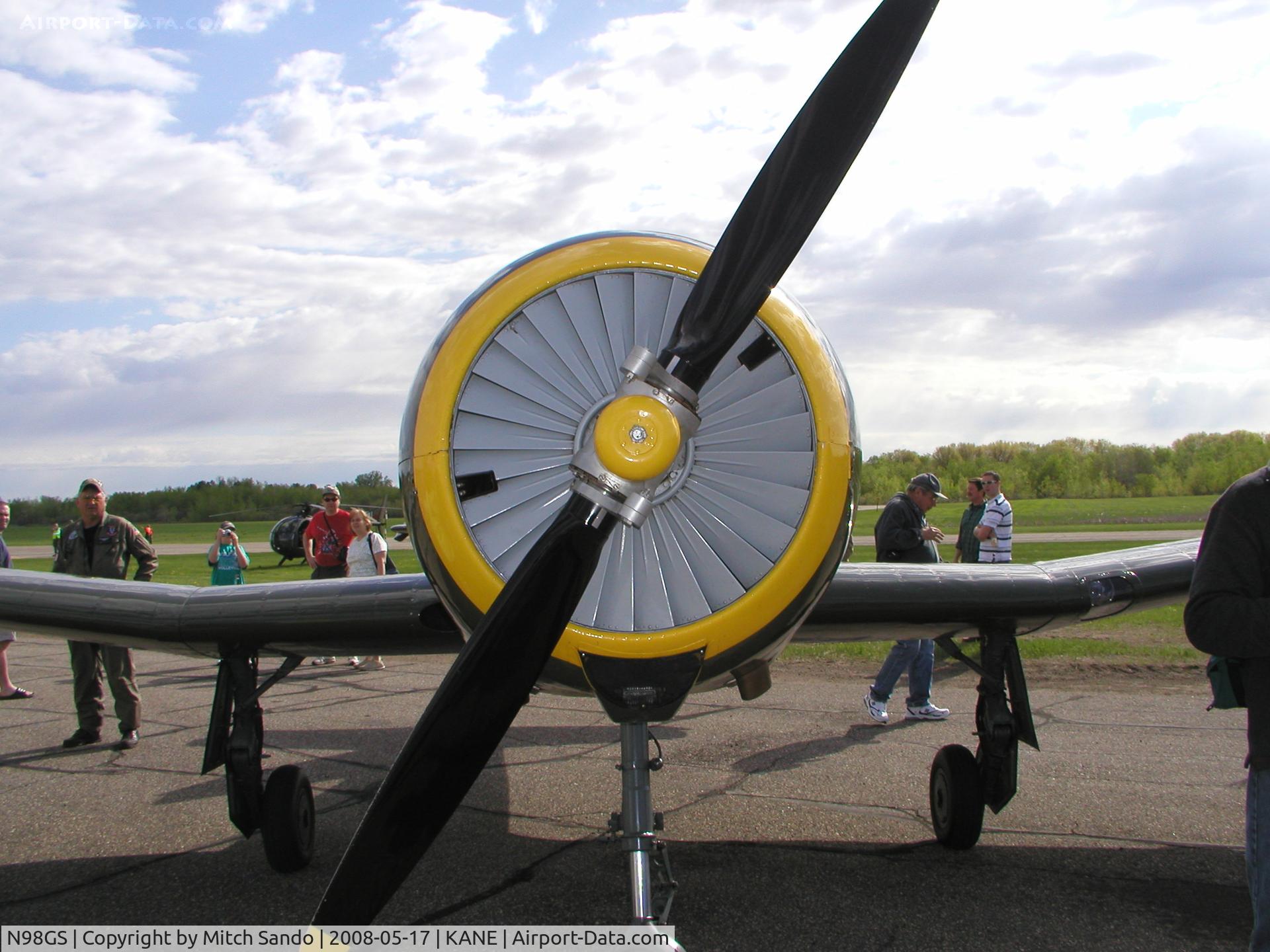 N98GS, 1976 Nanchang CJ-6A C/N 2751242, Blaine Aviation Weekend '08.