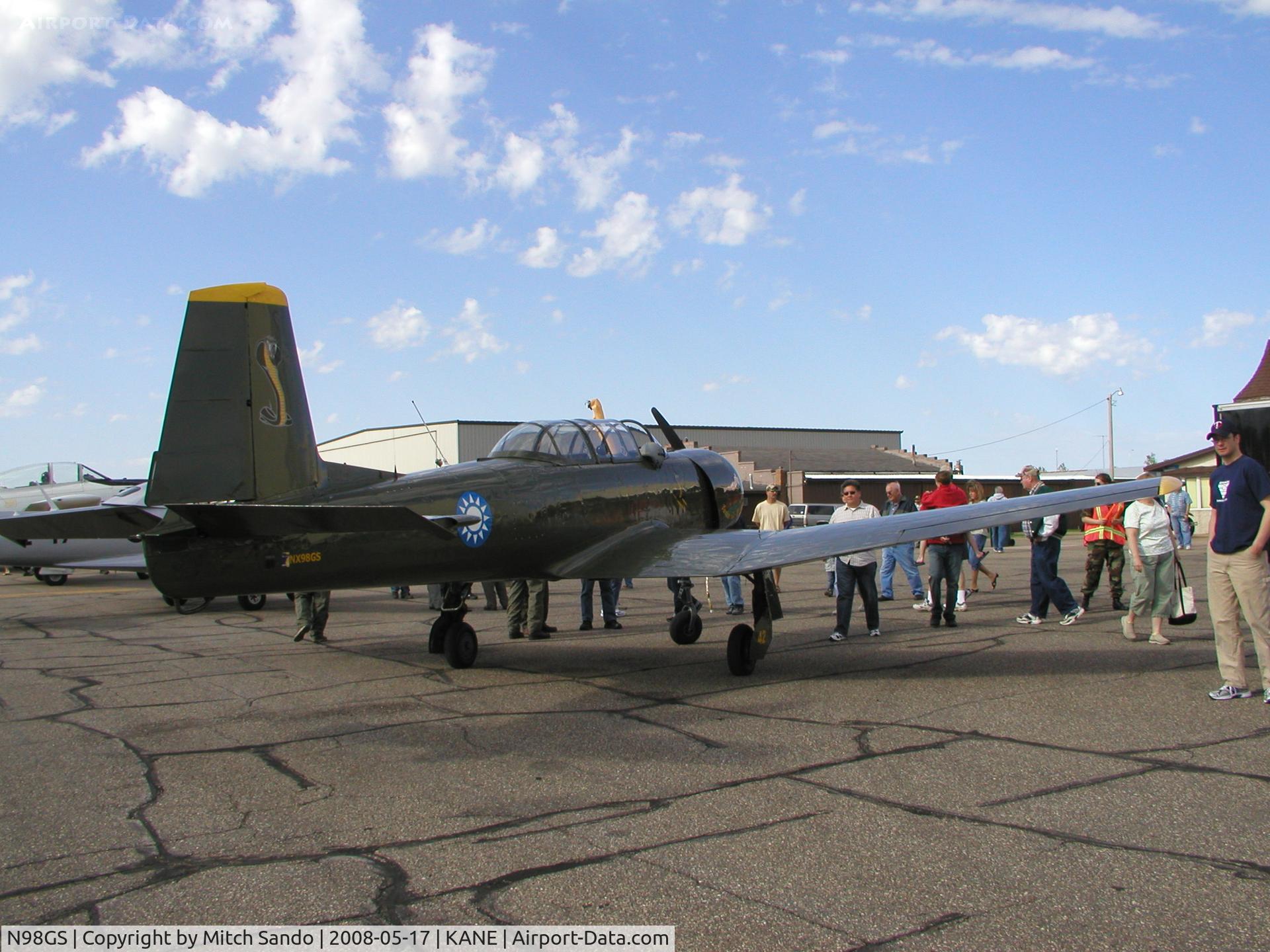 N98GS, 1976 Nanchang CJ-6A C/N 2751242, Blaine Aviation Weekend '08.