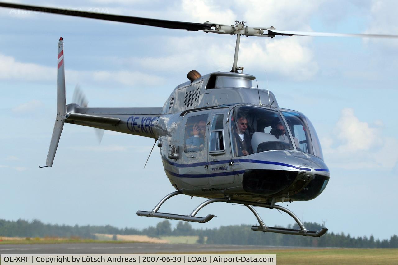 OE-XRF, Agusta AB-206A JetRanger C/N 8246, used by AERIAL Helicopter