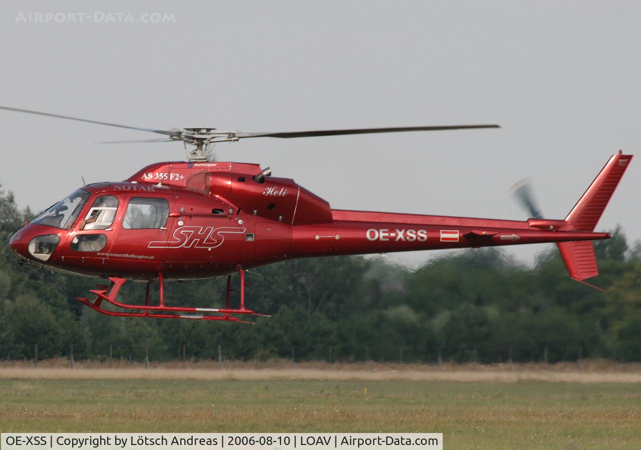 OE-XSS, Aerospatiale AS-355F-2 Ecureuil 2 C/N 5461, used by Schieder Helicopter Service