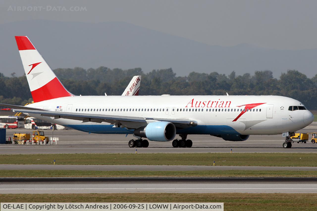 OE-LAE, 2000 Boeing 767-3Z9/ER C/N 30383, Austrian, named 