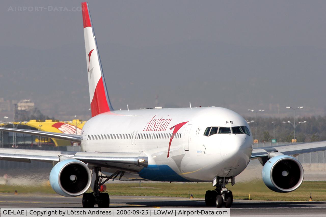 OE-LAE, 2000 Boeing 767-3Z9/ER C/N 30383, Austrian, named 