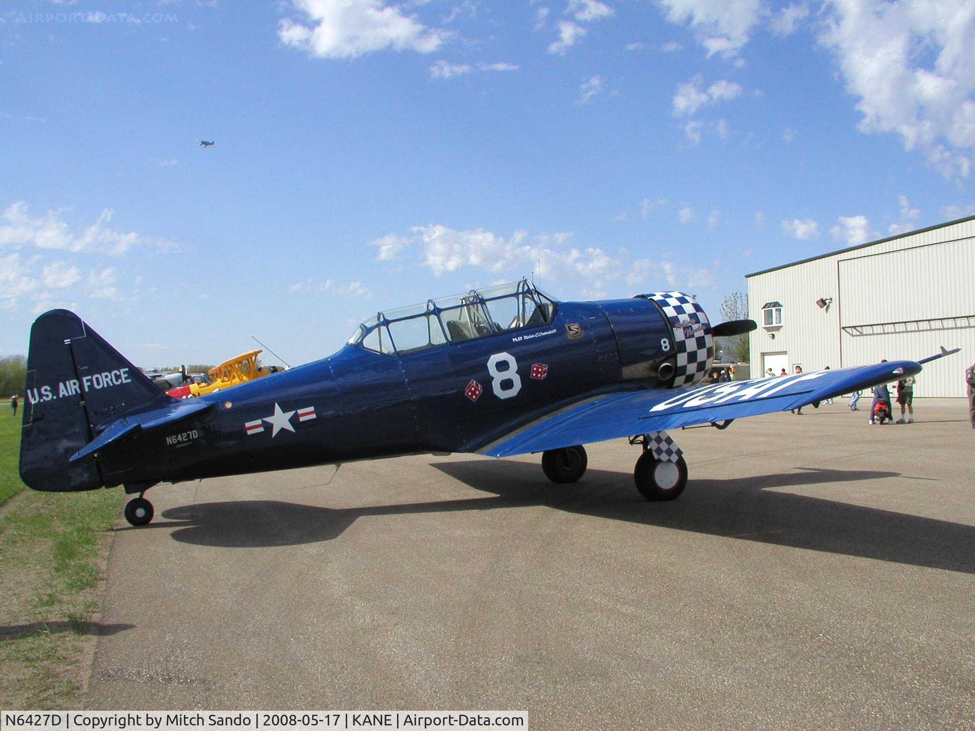 N6427D, 1943 North American SNJ-4 Texan C/N 88-14317, Blaine Aviation Weekend '08.