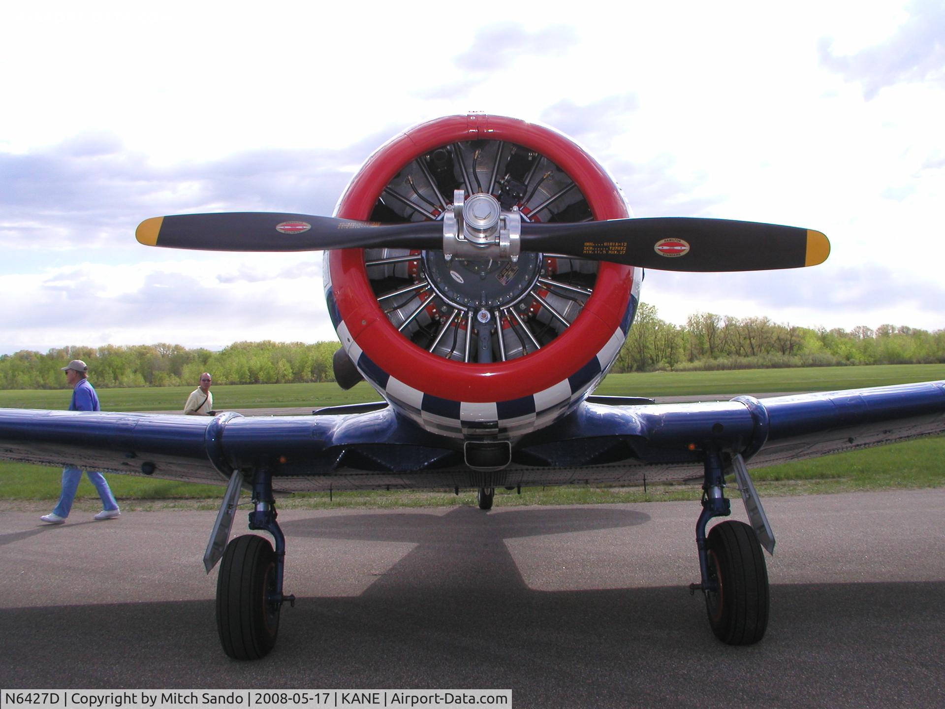 N6427D, 1943 North American SNJ-4 Texan C/N 88-14317, Blaine Aviation Weekend '08.