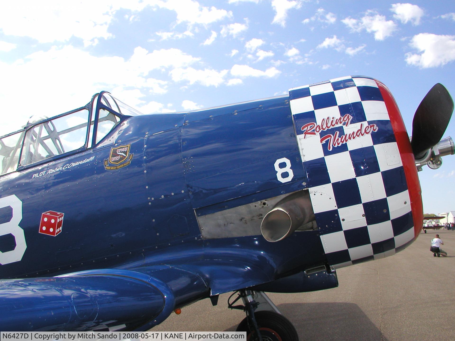 N6427D, 1943 North American SNJ-4 Texan C/N 88-14317, Blaine Aviation Weekend '08.
