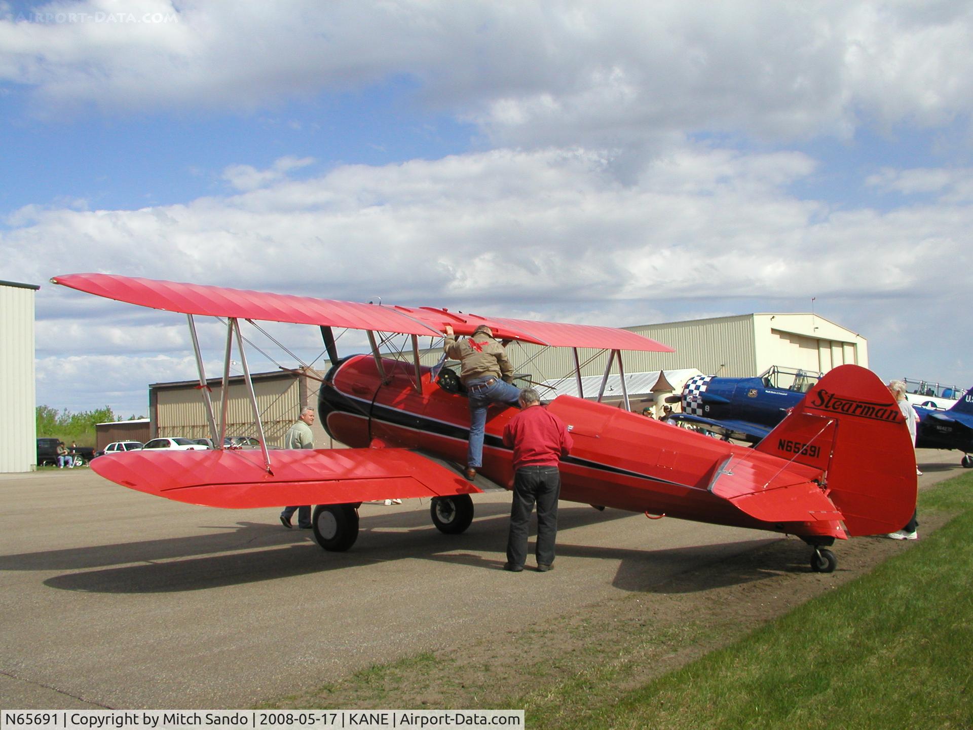 N65691, 1943 Boeing E75N1 C/N 75-8321, Blaine Aviation Weekend '08.