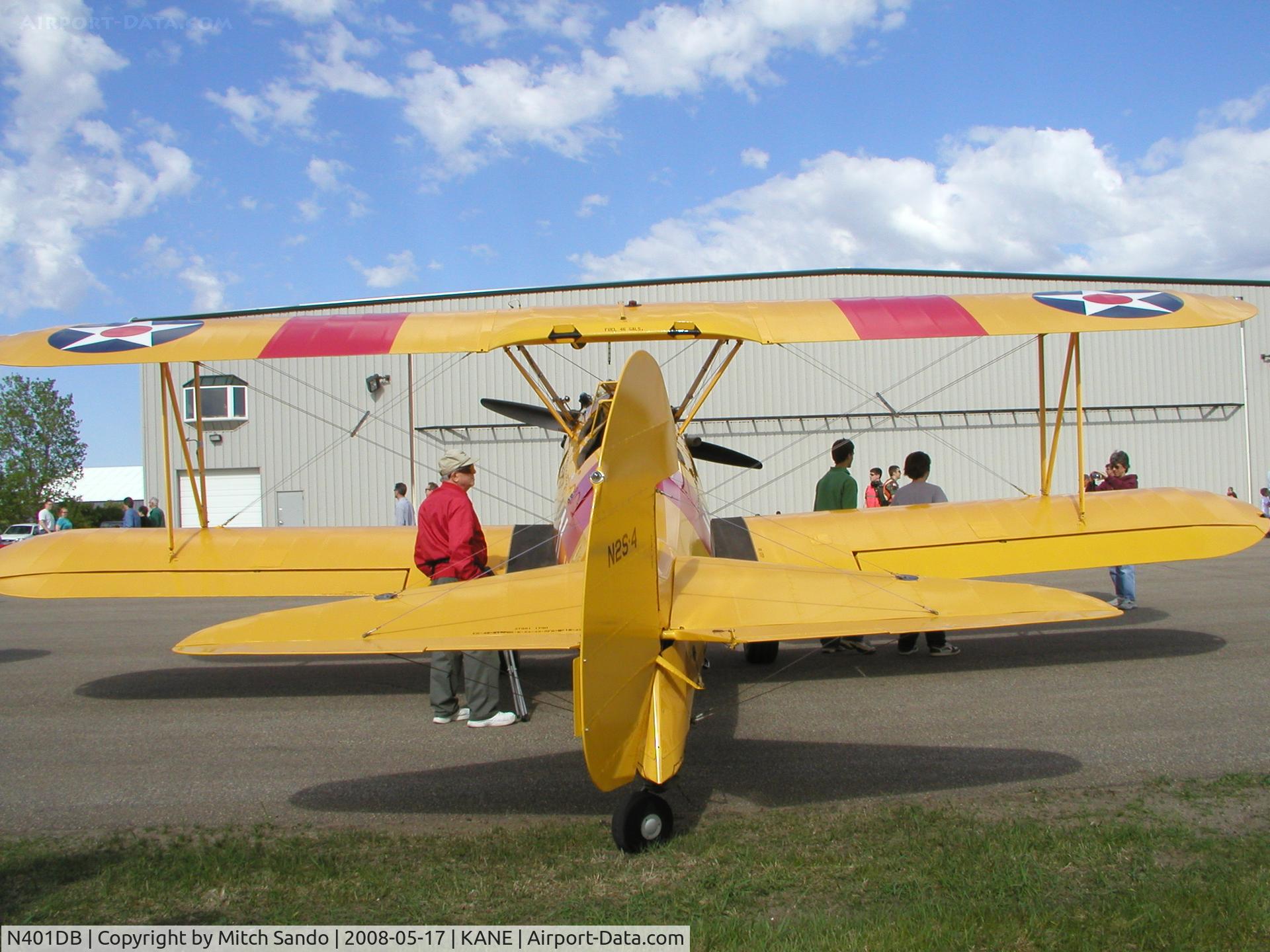 N401DB, 1942 Boeing A75N1 C/N 75-3677, Blaine Aviation Weekend '08.