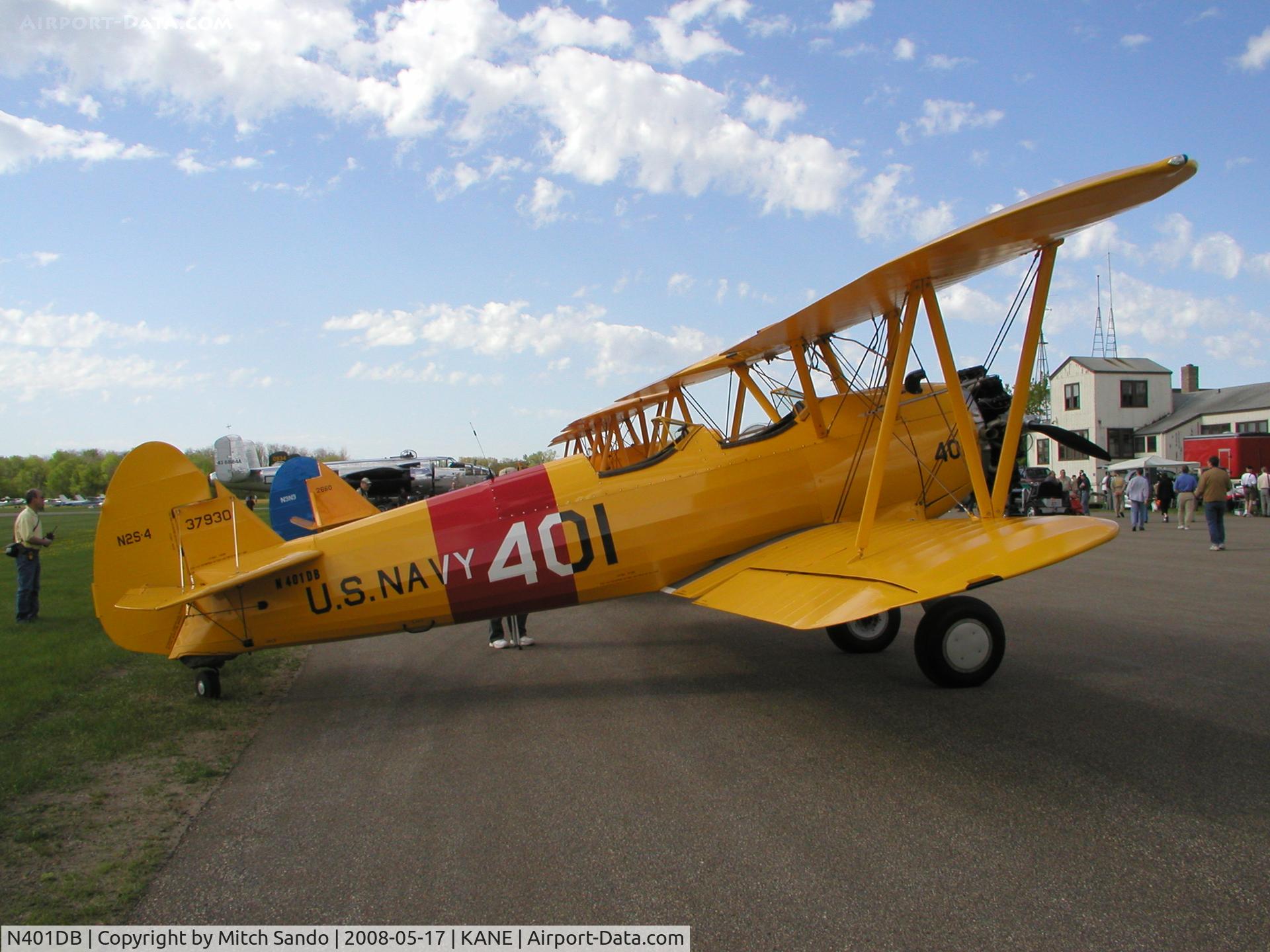 N401DB, 1942 Boeing A75N1 C/N 75-3677, Blaine Aviation Weekend '08.
