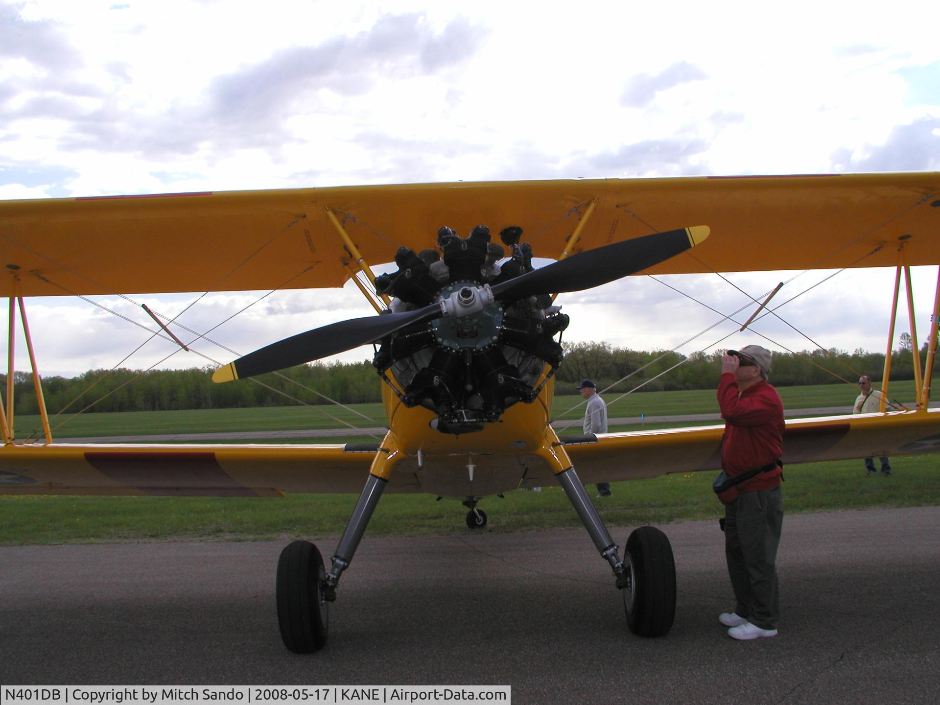 N401DB, 1942 Boeing A75N1 C/N 75-3677, Blaine Aviation Weekend '08.