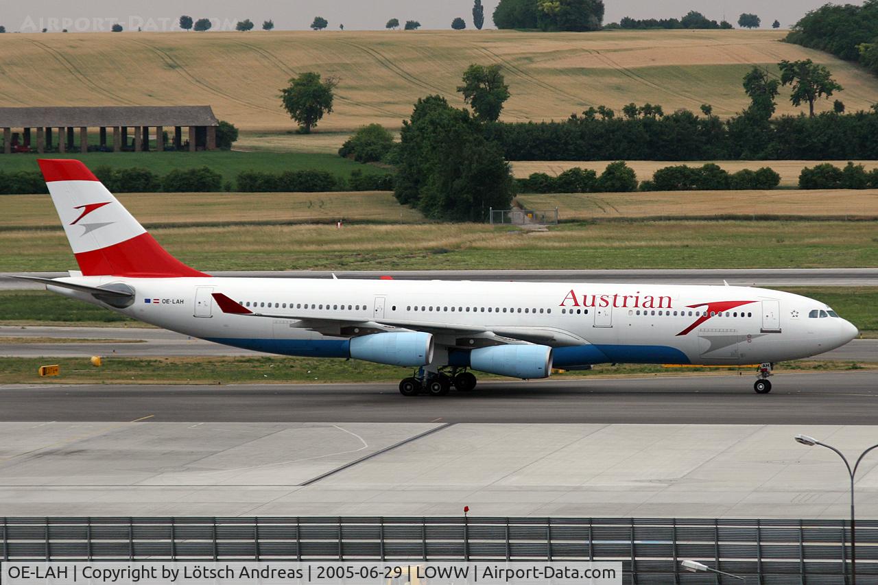 OE-LAH, 1995 Airbus A340-212 C/N 081, 