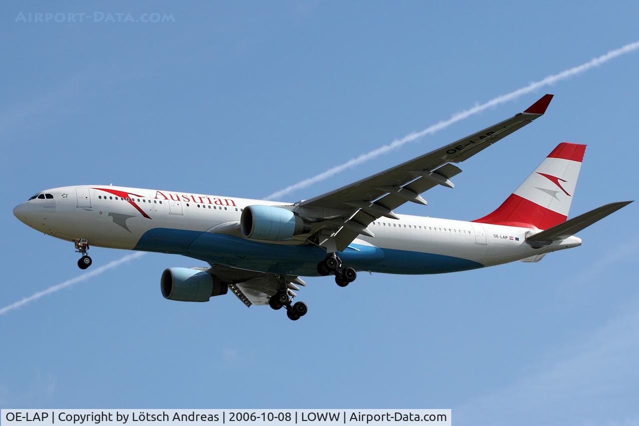 OE-LAP, 2000 Airbus A330-223 C/N 317, 