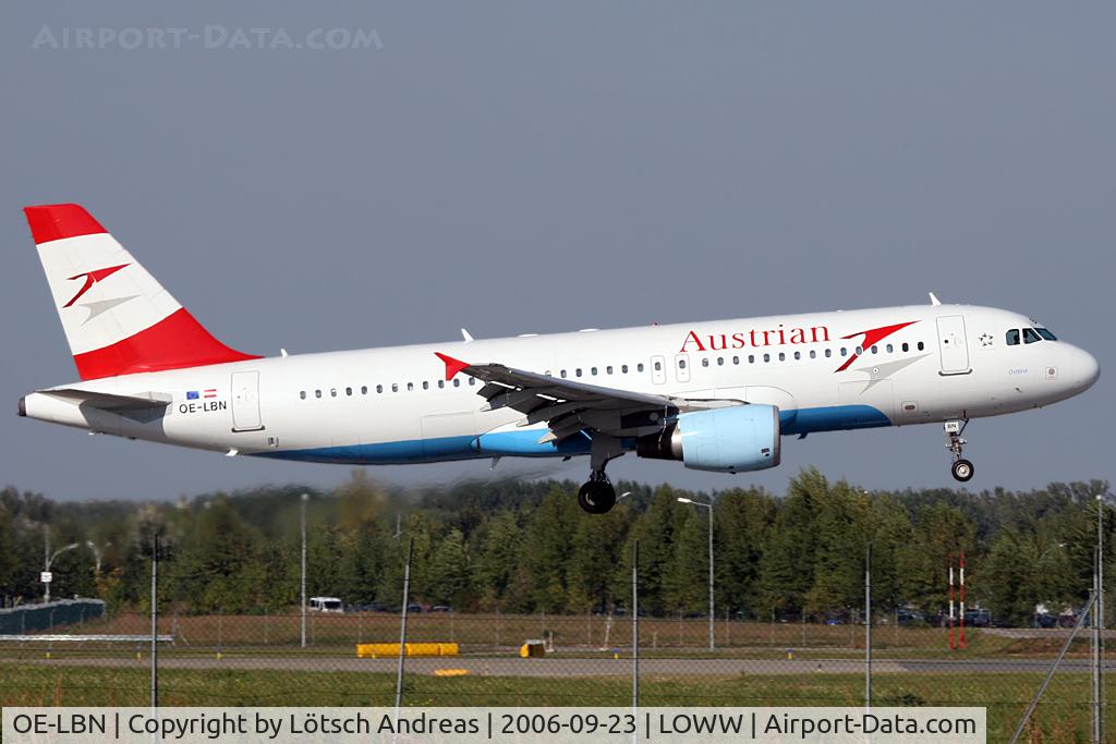 OE-LBN, 1997 Airbus A320-214 C/N 768, 