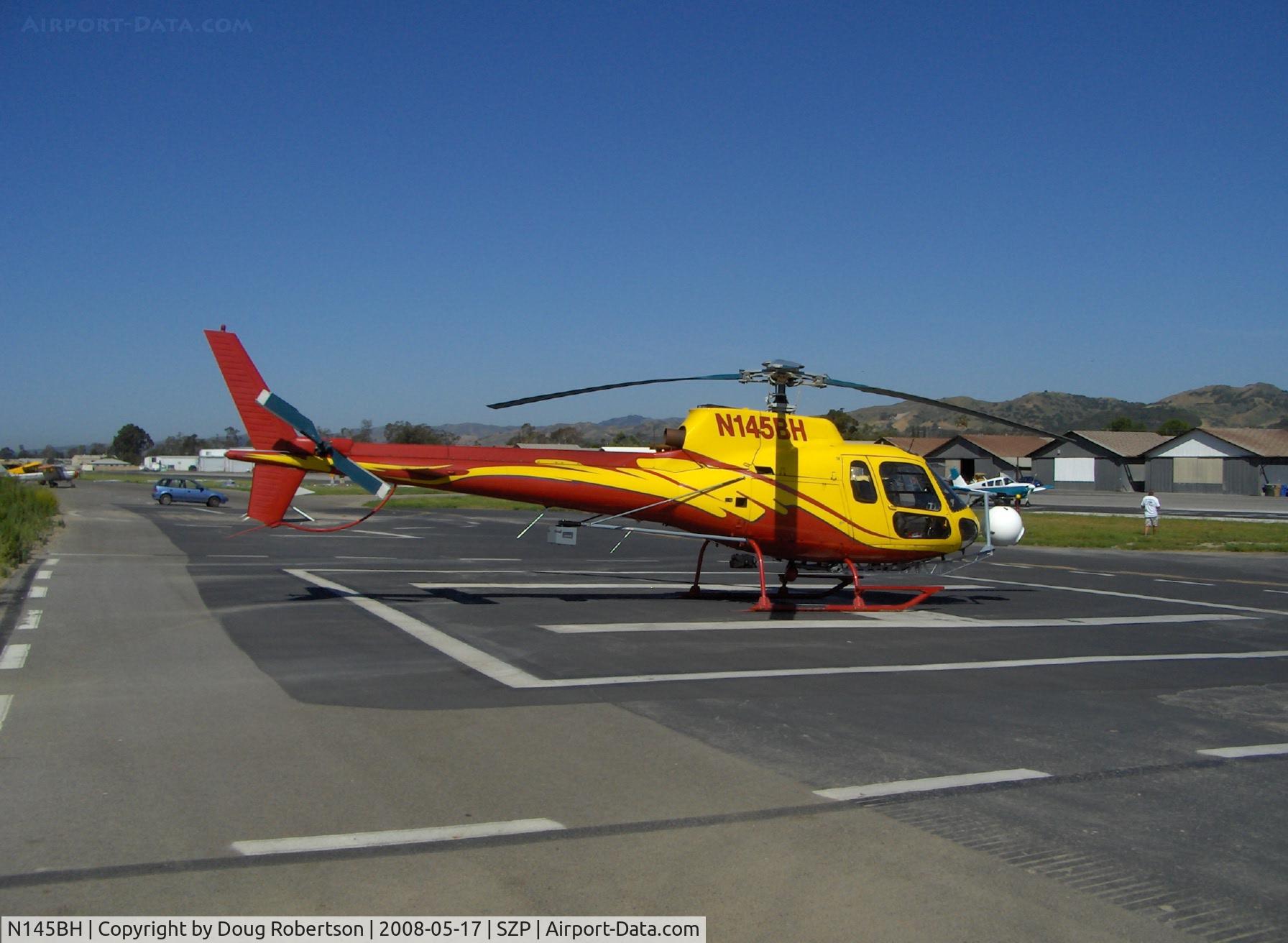 N145BH, 1980 Aerospatiale AS-350D AStar C/N 1270, 1980 Aerospatiale AS350D ASTAR, one Lycoming LTS 101 600A.2 616 shp turboshaft, PICTORVISION offers gyro-stabilized aerial cinemaphotography-'no wobblies'
