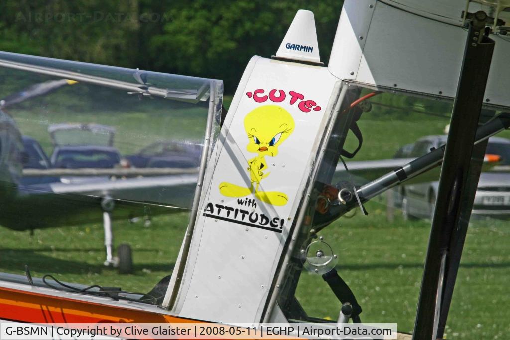 G-BSMN, 1990 CFM Streak Shadow C/N PFA 161-11656, Showing art work
