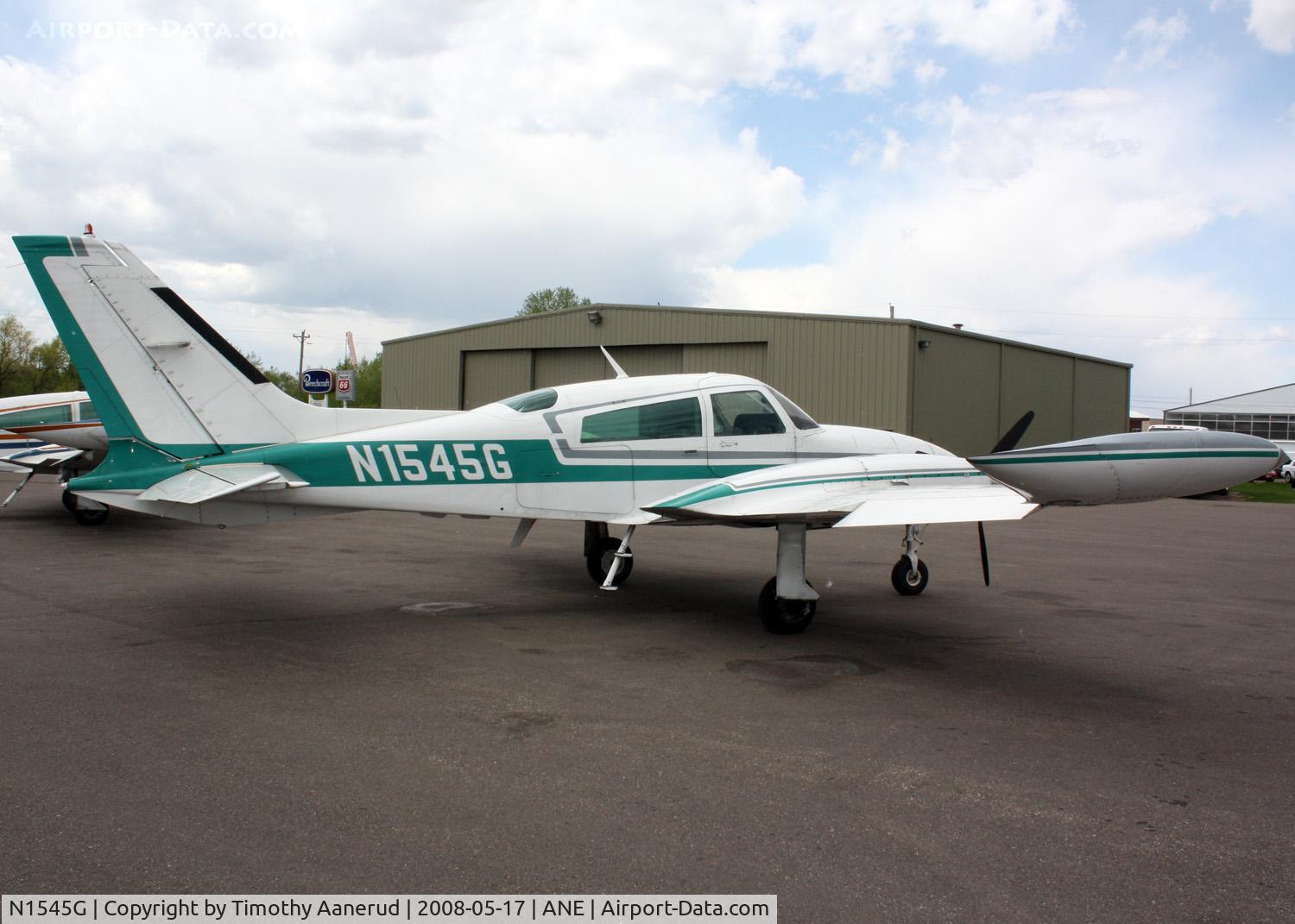 N1545G, 1977 Cessna 310R C/N 310R1220, 1977 Cessna 310R, c/n 310R1220, Parked at Anoka County