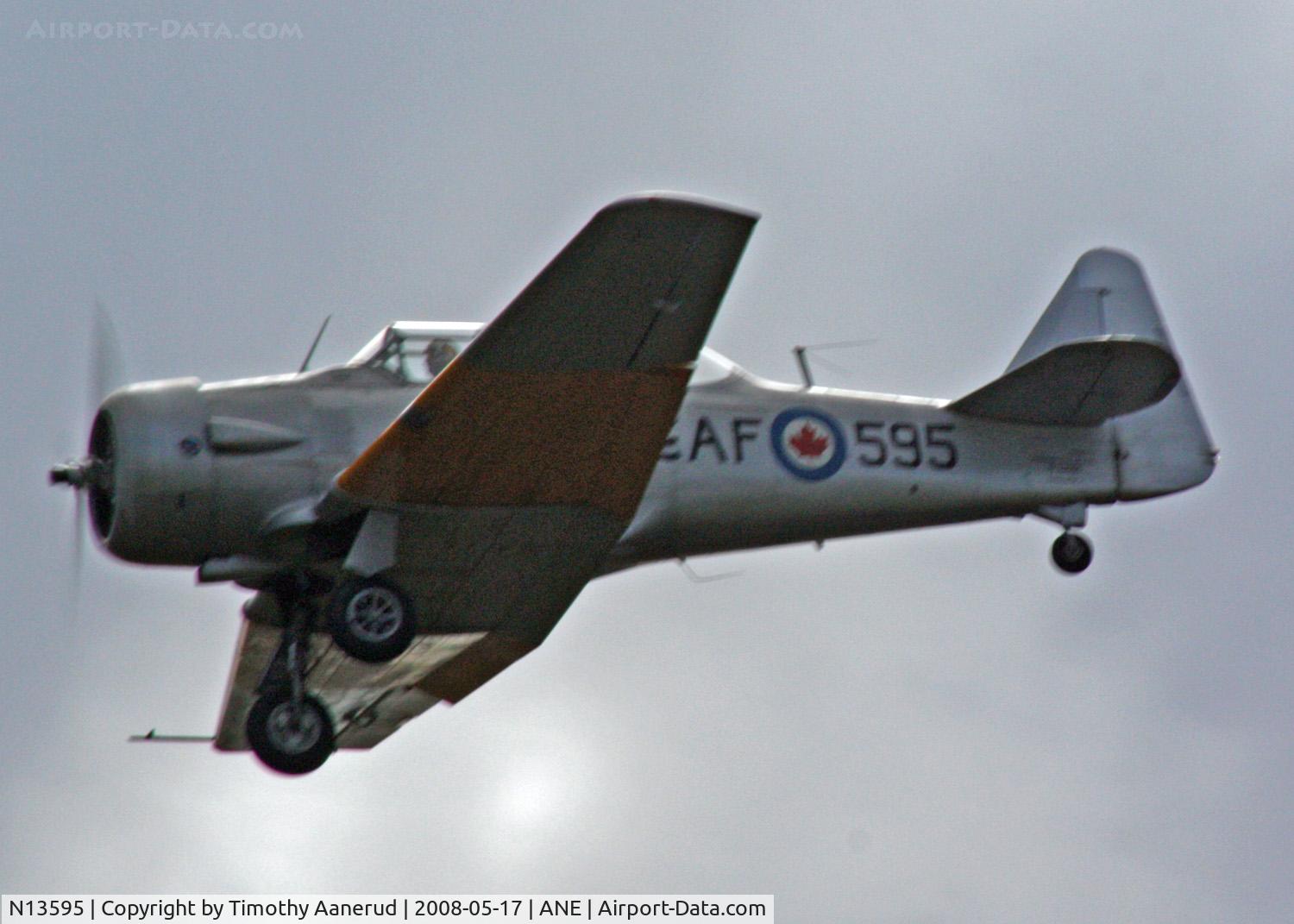 N13595, 1952 Canadian Car & Foundry T-6 Harvard Mk.4 C/N CCF4-97, Blaine Aviation Weekend 2008