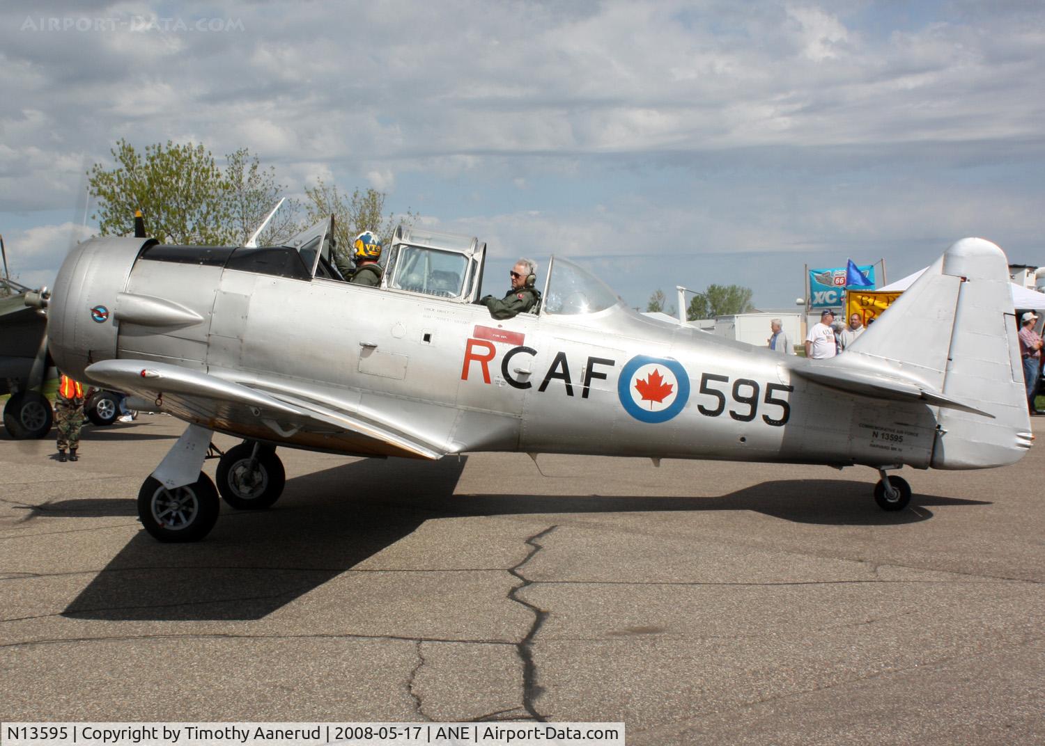 N13595, 1952 Canadian Car & Foundry T-6 Harvard Mk.4 C/N CCF4-97, Blaine Aviation Weekend 2008