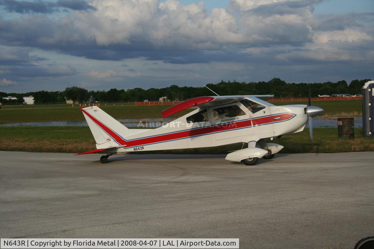 N643R, 1978 Bede BD-4 C/N 643, BD-4