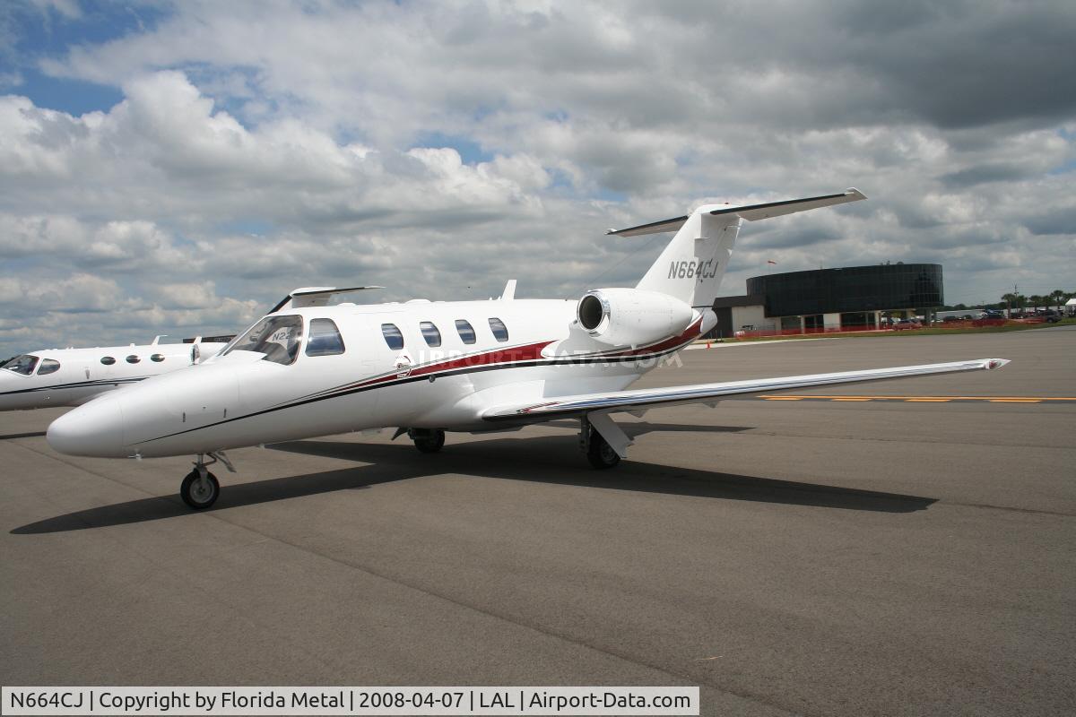 N664CJ, 2008 Cessna 525 CitationJet CJ1+ C/N 525-0664, C525 CJ1