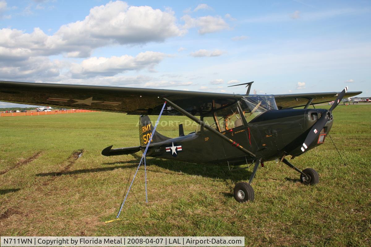 N711WN, 1959 Cessna L-19E Bird Dog C/N 24501, L-19E