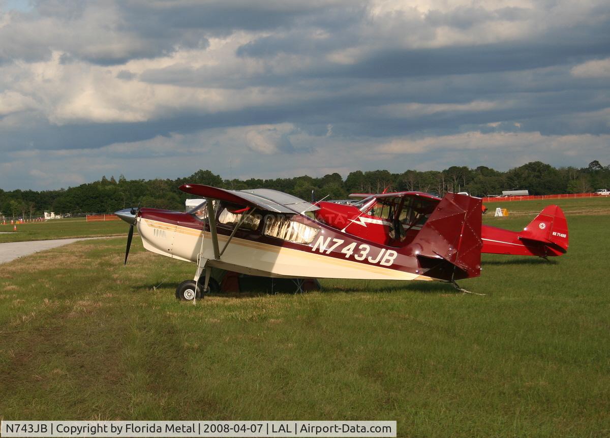N743JB, 2000 American Champion 8GCBC Scout C/N 417-2000, American Champion Aircraft 7GCBC