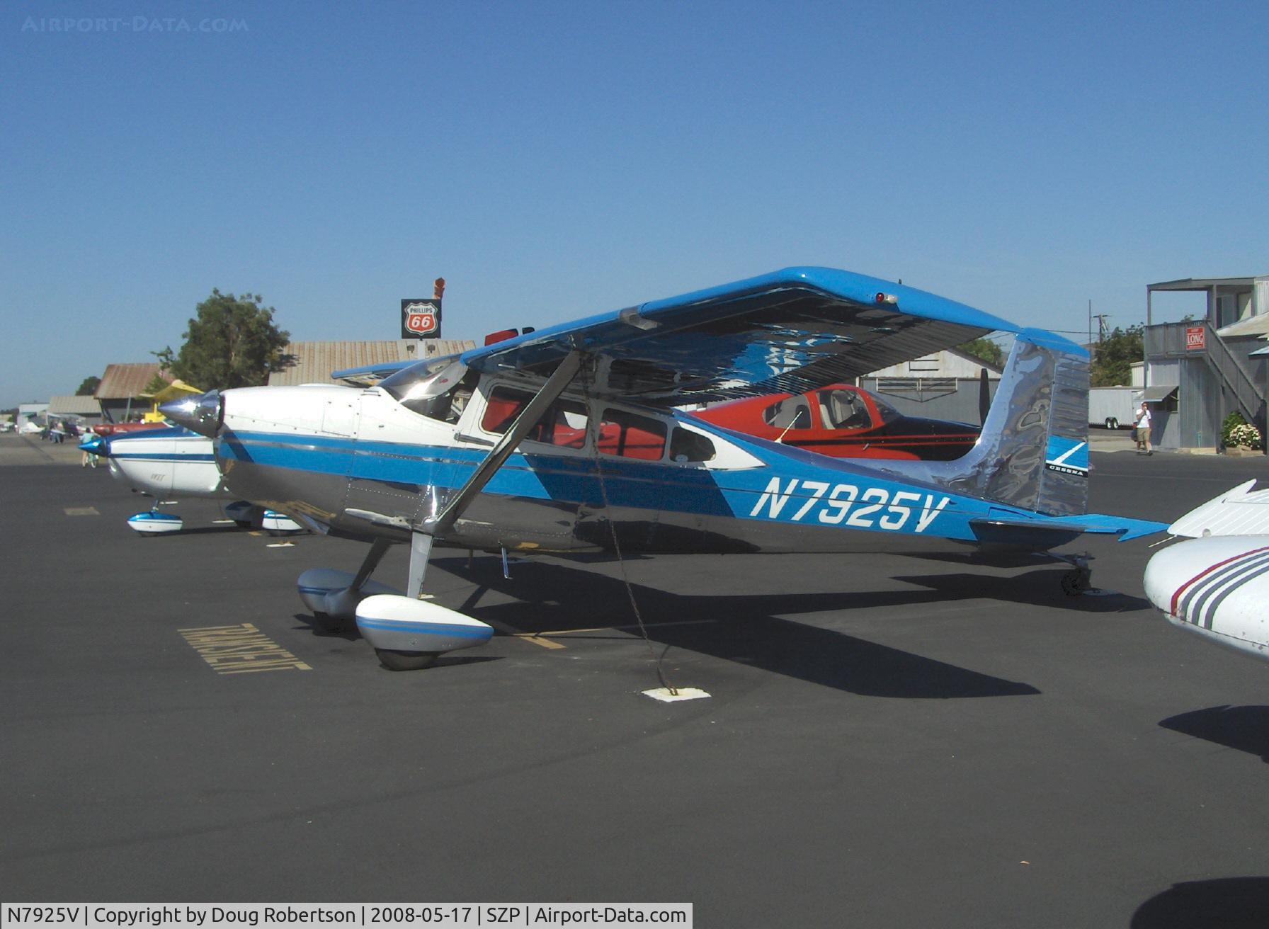 N7925V, 1966 Cessna 180H Skywagon C/N 18051825, 1966 Cessna 180H, Continental O-470 230 Hp, highly mirror polished
