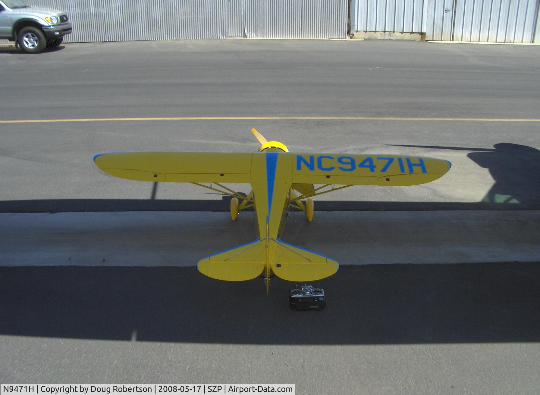 N9471H, Howard Aircraft DGA-15P C/N 813, Howard DGA-15P 'Best Buddy', Pratt & Whitney R-985 Wasp Jr. 450 Hp, 'Best Buddy, Jr.' RC scale model